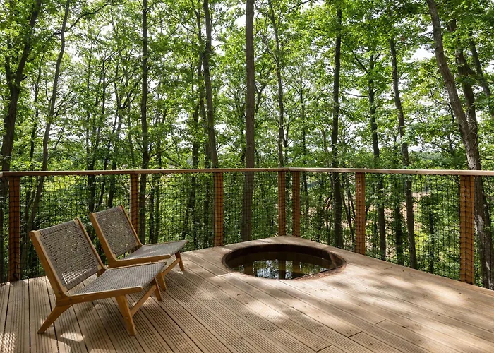 Campsite Youza Dans Les Arbres